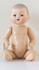 Bambino Asiatique "D" 26 cm   Poupée ancienne reproduction Antique Doll
