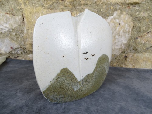 Vase lentille design yves mohy - vase,