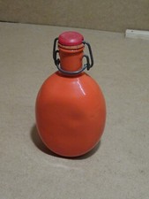 Petite Gourde Métal Orange type le Grand Tétras