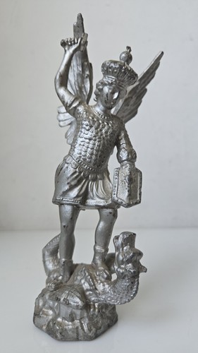 Figurine ancien métal saint - ancien,