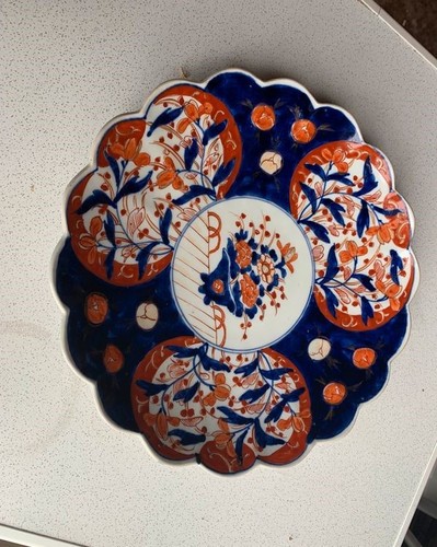Plat imari art - plat, japon