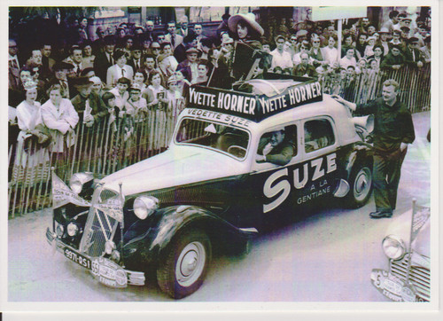 Citroen traction yvette horner - citroen,