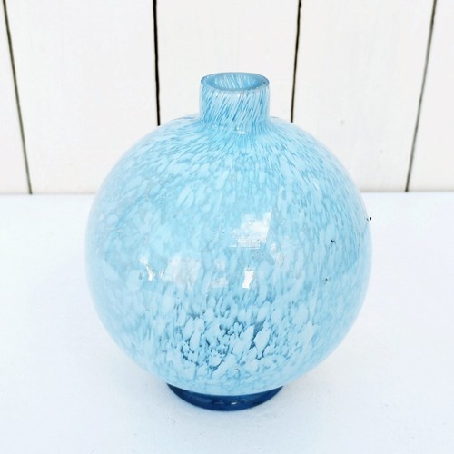 Pied lampe verre opaline - pied,