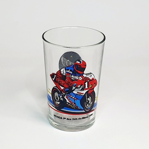 Ancien verre moutarde vmc moto - verre,