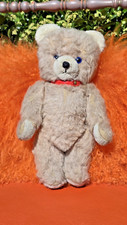 Amazing Rare Antique 1940s French Teddy Bear "Lucien" 12in 30cm beige mohair