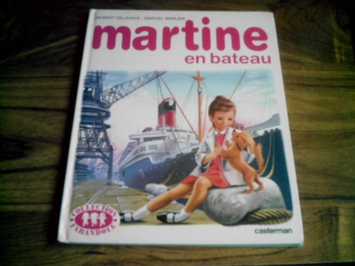 Livre martine bateau - martine, en