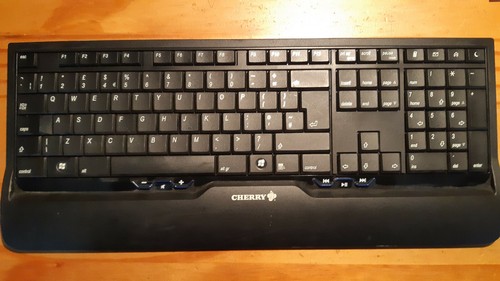 Clavier qwerty sans fil cherry - sans,