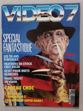 VIDEO 7 - NUMÉRO 118 - CINEMA FANTASTIQUE - HORREUR - FREDDY KRUEGER