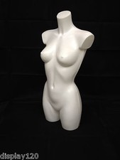 Mannequin Torse Femme De Haute Qualité Pour Lingerie Affichage De Buste Blanc