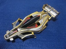 Corps métallique doré Tamiya Mini 4WD Aero Avante utilisé pour la course
