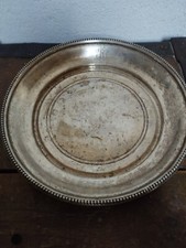 Plat assiette en argent Massif Hamburg 12 lot silver 17th 18th Allemagne