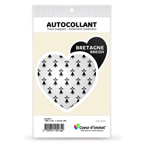 Sticker autocollant coeur - sticker,