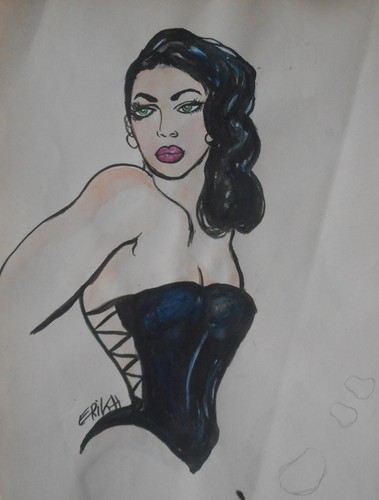 Drag queen dessin - drag,
