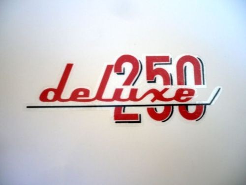 Adhésif ducati 250 deluxe - adhésif,
