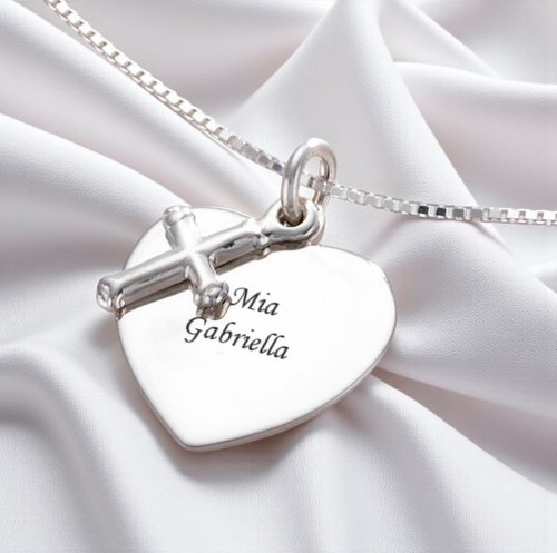 Gravé argent sterling - argent, &
