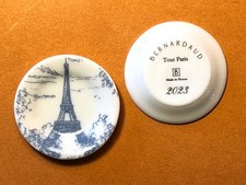 FEVE  ASSIETTE  BERNARDAUD  TOUR   EIFFEL MODELE  TOUT PARIS  2023  RECTO/VERSO