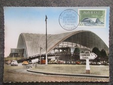 FRANCE carte FDC 1er jour PALAIS du CNIT en 1959 lot MF154