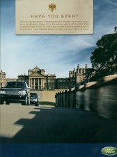 LAND-ROVER CAR Magazine Print