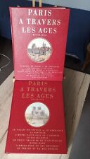 PARIS A TRAVERS LES AGES. HOFFBAUER.ED. SAND et TCHOU. 1982. 2 VOL. REF R.3.