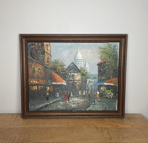 Tableau signé mathias sandor - signé,