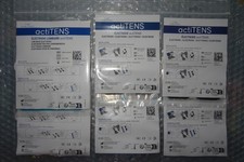 Lot Neuf de 6 sachets (18) ÉLECTRODES actiTENS  50 x 50 / 50 x 90 / 124 x 234 mm