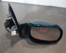 RETROVISEUR ELECTRIQUE DROIT  PEUGEOT 206 PRISE BLANCHE