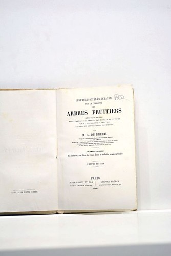 Livre ancien breuil - livre, du