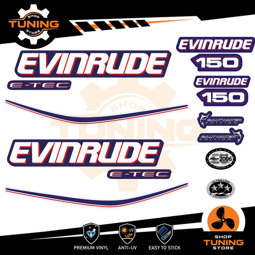 Kit autocollants pour moteur - pour,