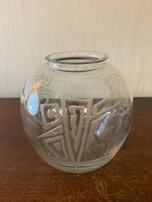 Vase boule Cristallerie de