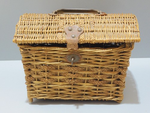 Ancien panier osier - panier,