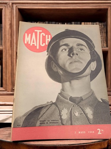 Magazine paris match - magazine, 1940