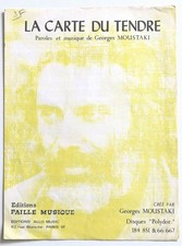 Partition vintage sheet music