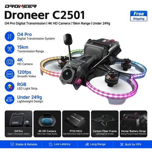 Inch droneer fpv drone - droneer,
