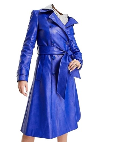 Trench coat cuir pour - trench-coat,