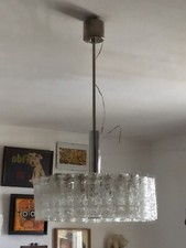 Lustre Doria LEUTCHEN Murano Venise / 27 Tubes 6 Ampoules Vintage 1960/70