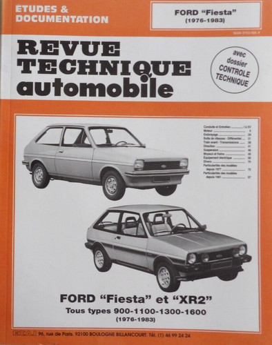 Revue technique automobile rta - technique,