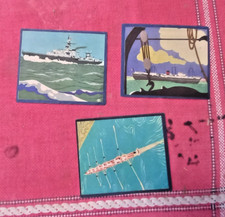 RARE lot de 3 chromos images