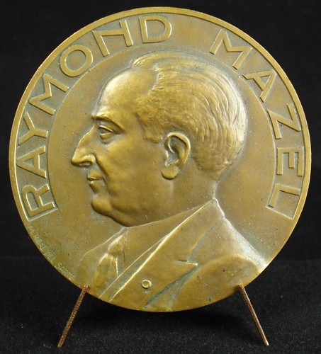 Médaille raymond mazel m - à,