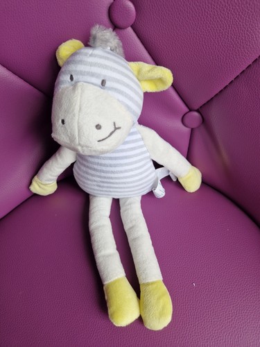 Doudou peluche obaibi zebre - doudou,