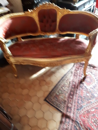 Canapé banquette style louis - style,