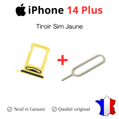 Tiroir double sim jaune pour - double,