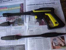 PISTOLET POUR NETTOYEUR HAUTE PRESSION PARKSIDE DEUX BUSES