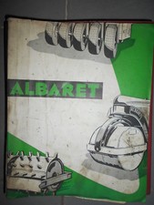 Albaret rouleau compacteur ISOPACTOR : notice d'utilisation et d'entretien