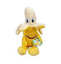 Peluche doudou banane jaune LIDL PLAYTIVE JUNIOR Delta sport NEUF - défaut oeil