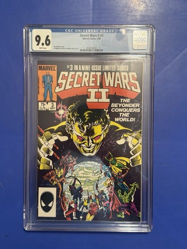 Secret wars cgc - #3, 9.6