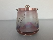 Pot à biscuits en verre Art