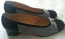 JEAN THIOT- CHAUSSURES BICOLORE - POINTURE  40 -  ENVOI FRANCE GRATUIT