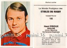 Sticker n°195 HENRI PIDOUX