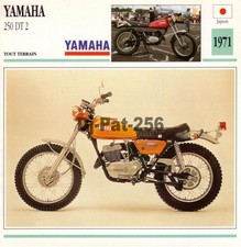 Fiche Moto : YAMAHA 250 DT-2