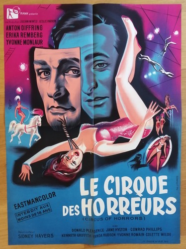Cirque des horreurs affiche - cirque,